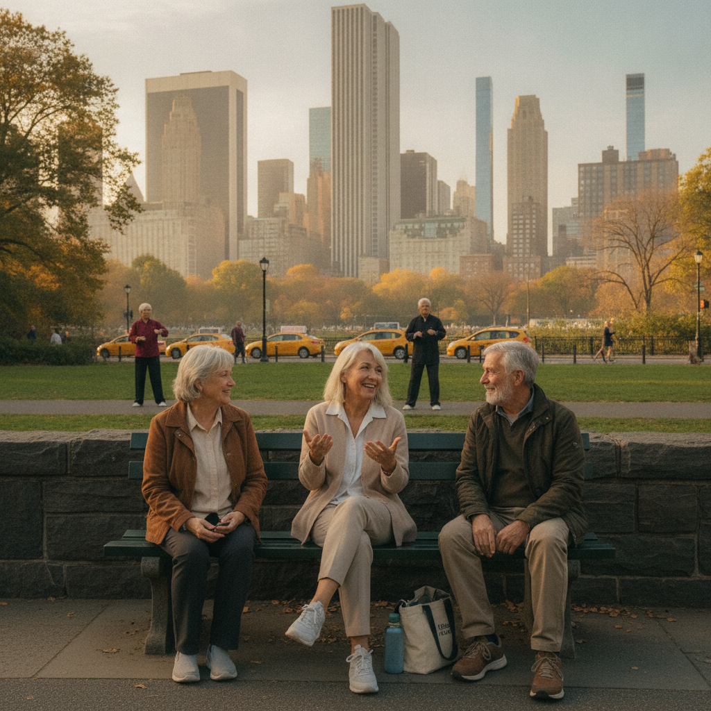 Retirees 55+ community in NYC